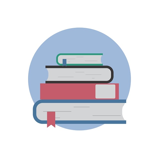 An illustration of a stack of books.